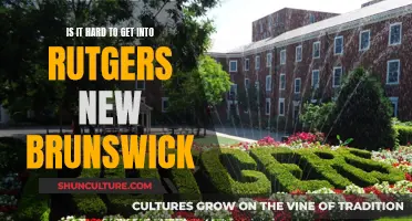 Rutgers New Brunswick: Tough Admissions?