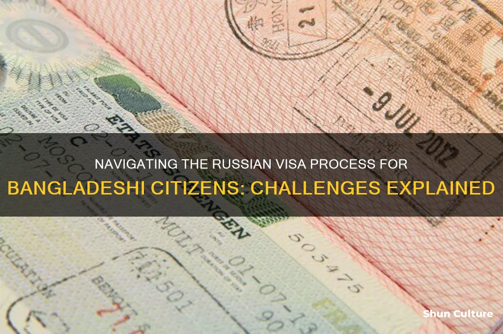 is it hard to get russian visa for bangladesh