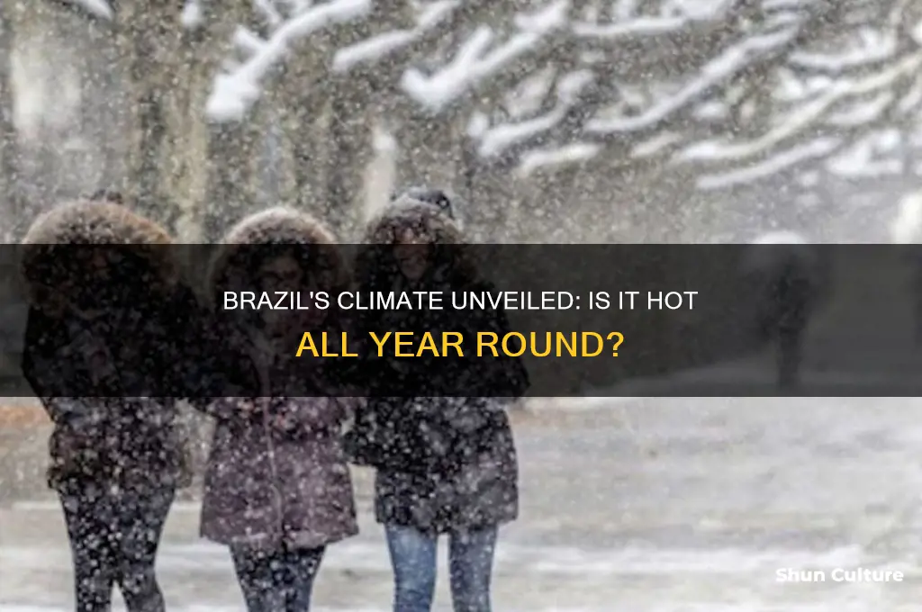 is it hot all year round in brazil