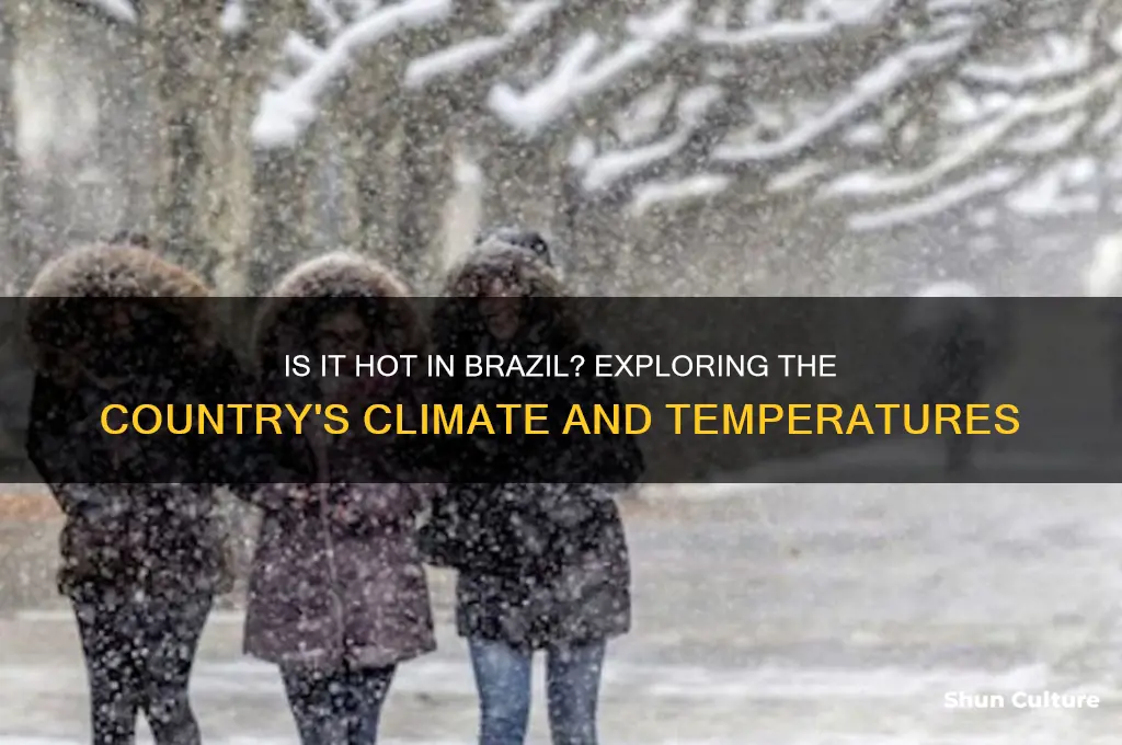 is it hot in brazil