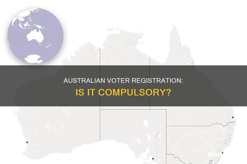 is it illegal not to register to vote in australia
