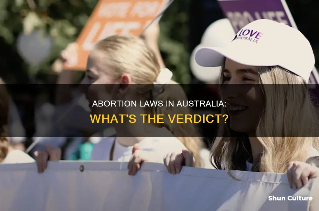 is it illegal to abort a baby in australia