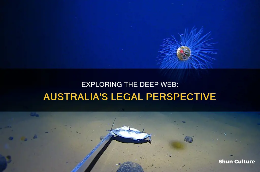is it illegal to access the deep web in australia