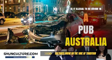 Drunk in an Australian Pub: What's the Law?