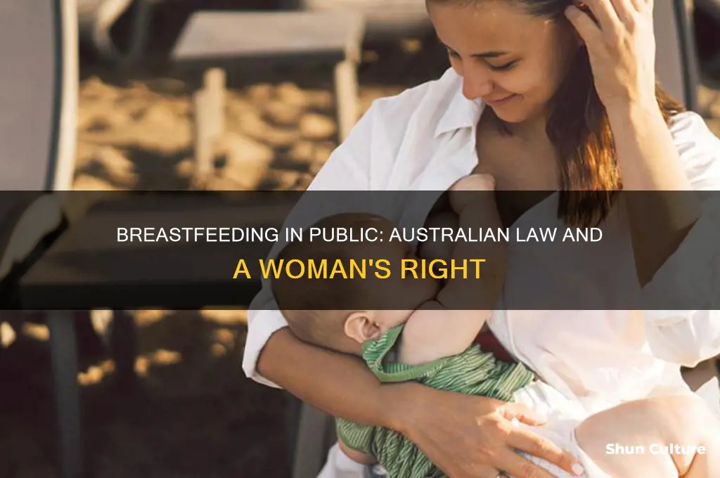 is it illegal to breastfeed in public in australia