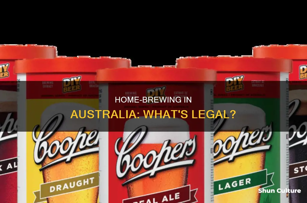 is it illegal to brew your own spirits in australia