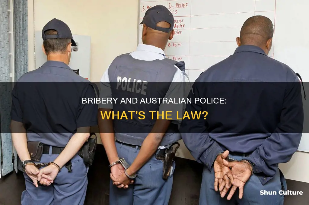 is it illegal to brive a police in australia