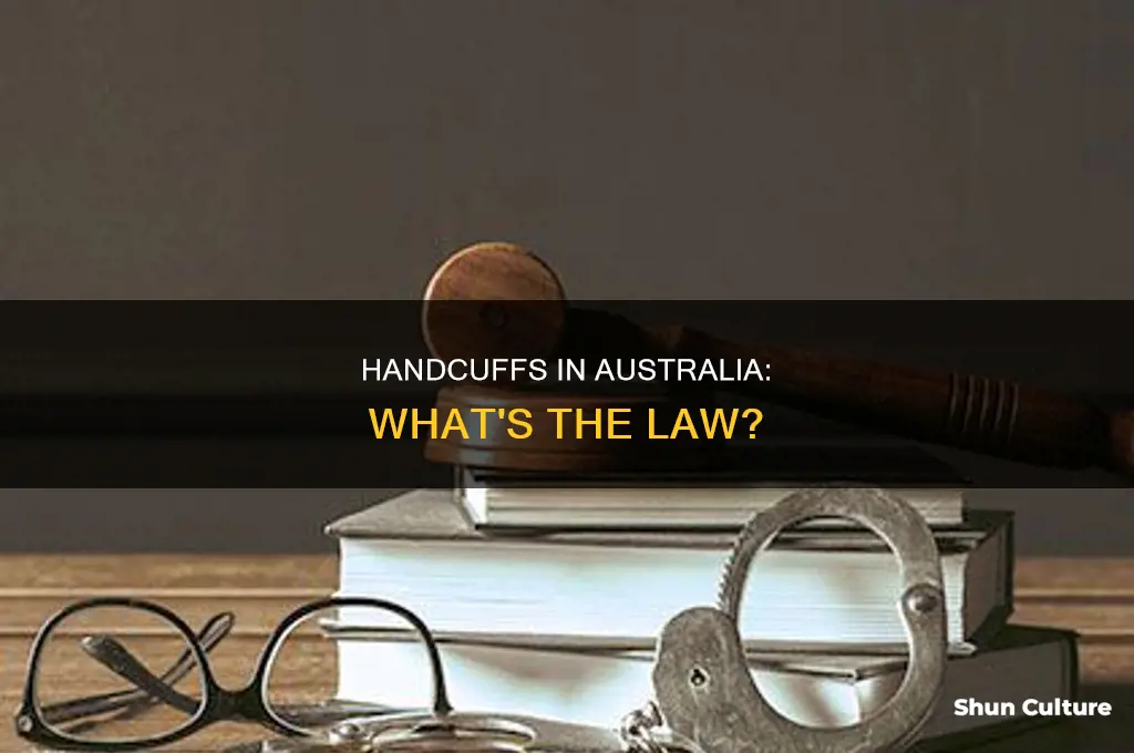 is it illegal to carry handcuffs in australia