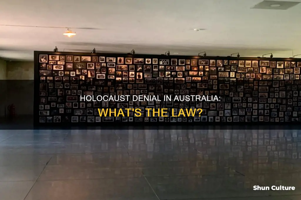 is it illegal to deny the holocaust in australia