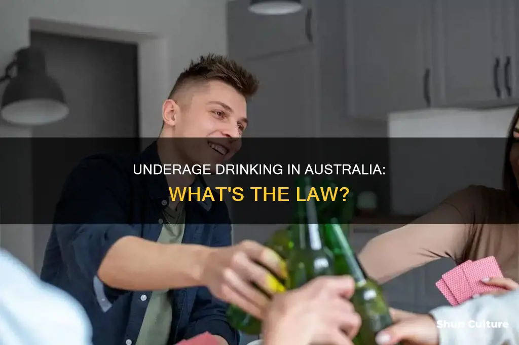is it illegal to drink alcohol under 18 in australia