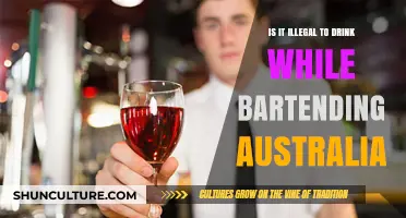 Bartending and Drinking in Australia: What's the Law?