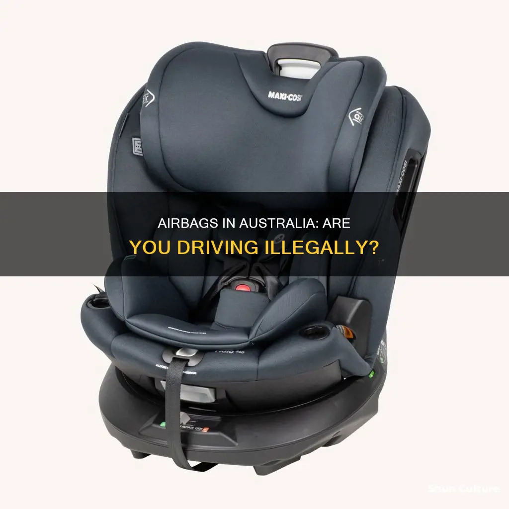is it illegal to drive a car without airbags australia