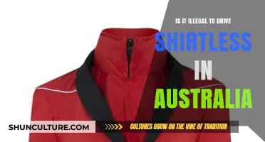 Shirtless Driving in Australia: Is It Legal?