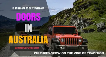 Exploring Australian Laws: Driving Without Doors