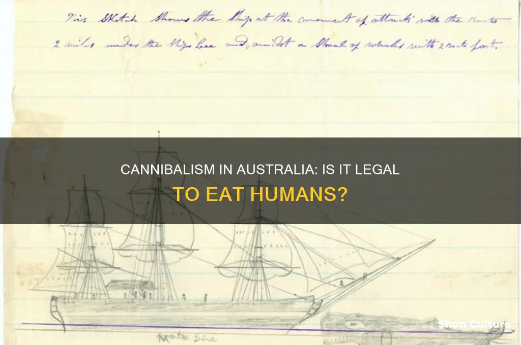 is it illegal to eat human in australia