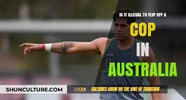 Flipping Off Cops in Australia: What's the Law?