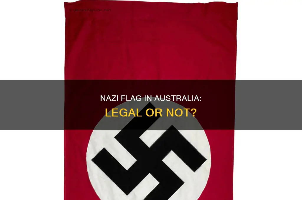 is it illegal to fly the nazi flag in australia