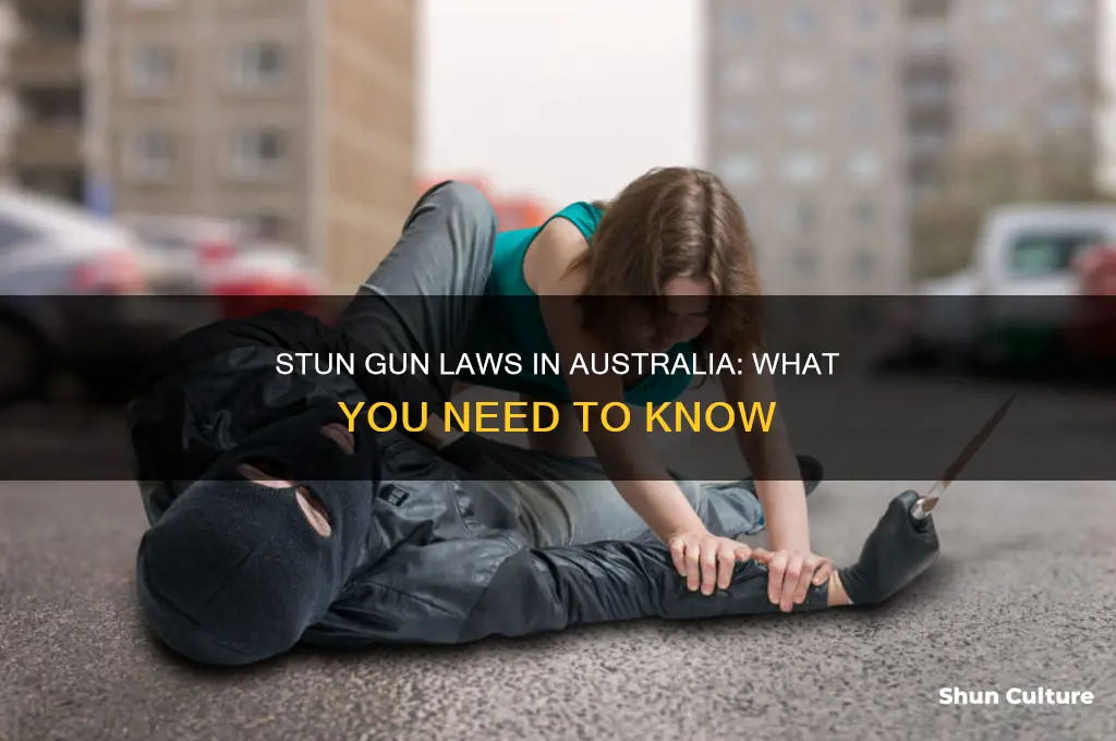 is it illegal to have a taser in australia