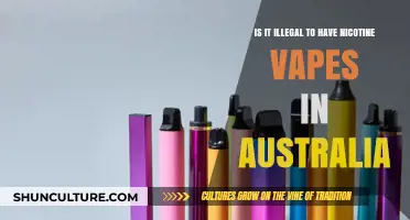 Nicotine Vapes in Australia: Legal or Not?