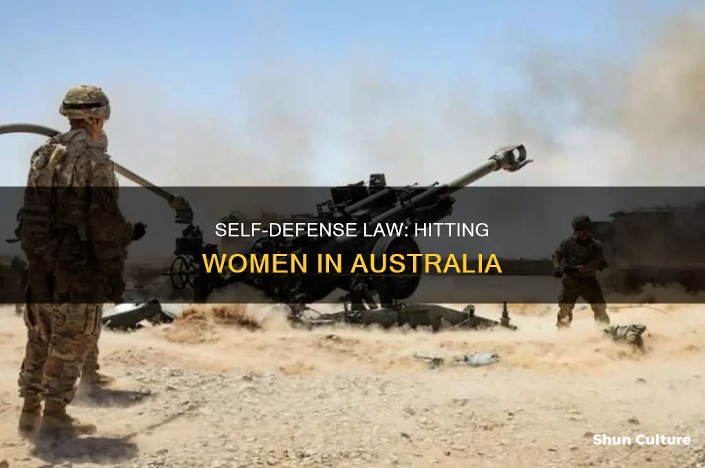 is it illegal to hit a girl in australia