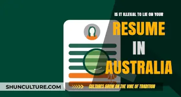Resume Lies: Legal or Illegal in Australia?