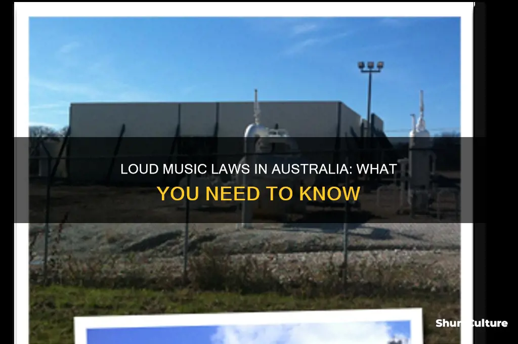 is it illegal to listen to loud music in australia