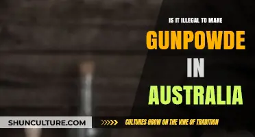 Gunpowder Production: Australia's Legal Restrictions