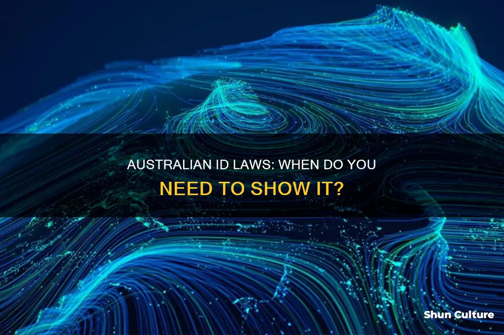 is it illegal to not carry id in australia