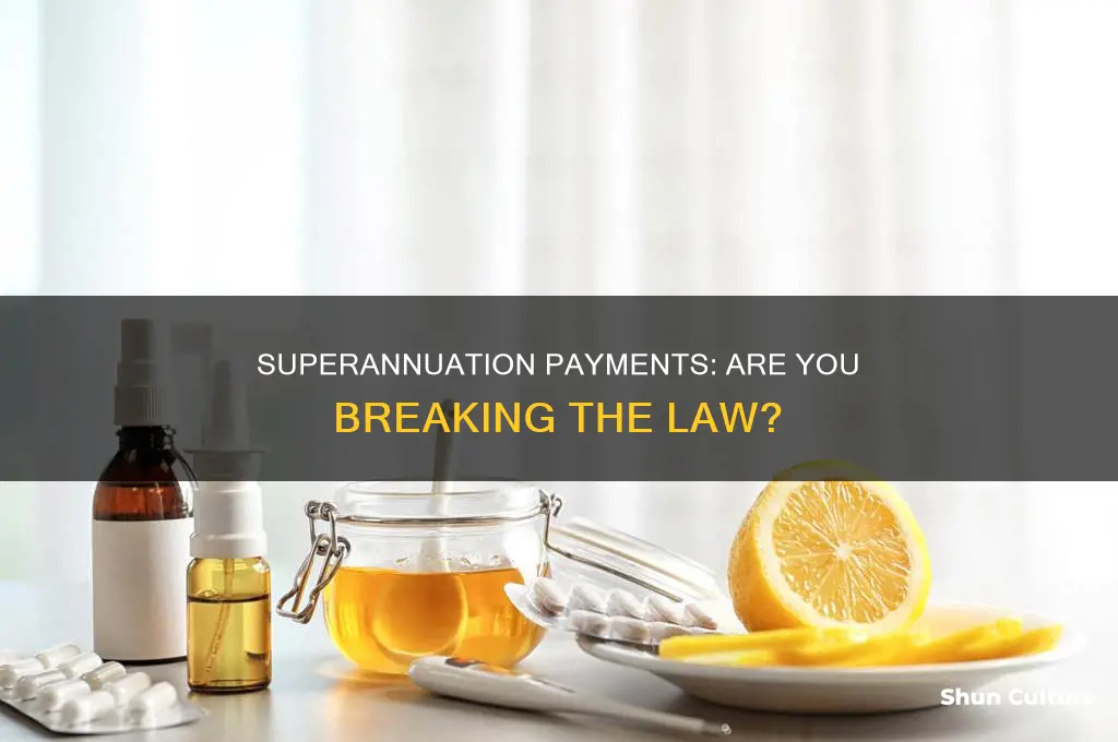 is it illegal to not pay super in australia