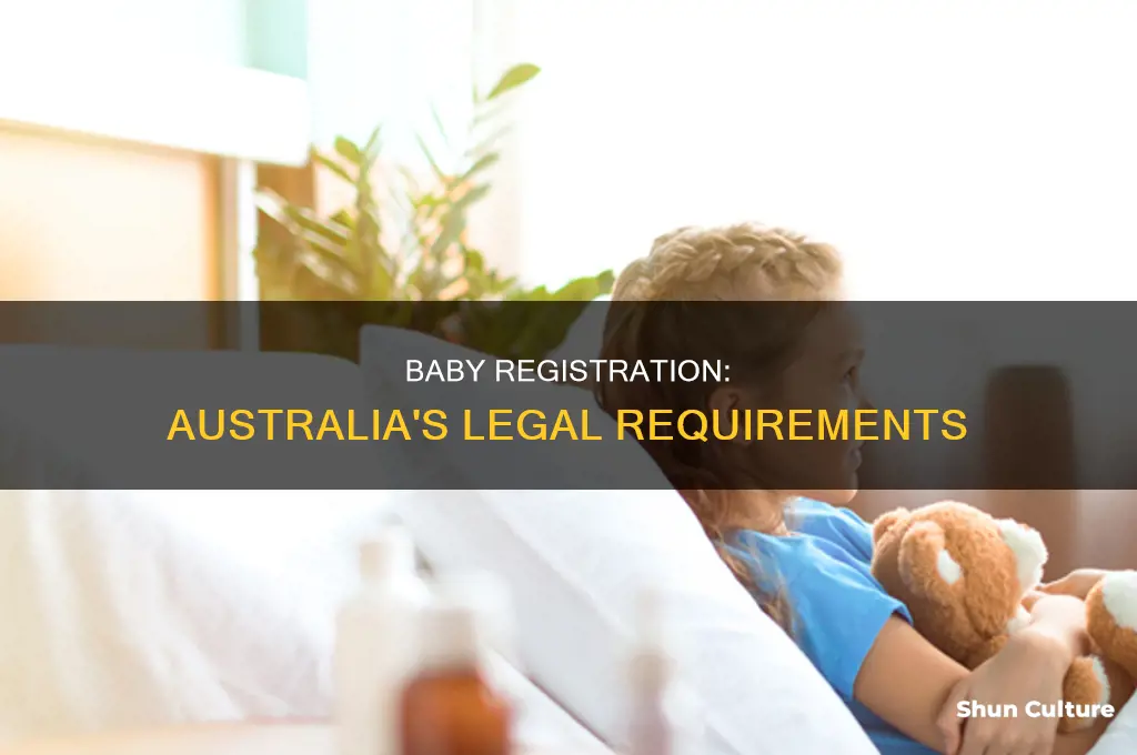 is it illegal to not register your baby australia