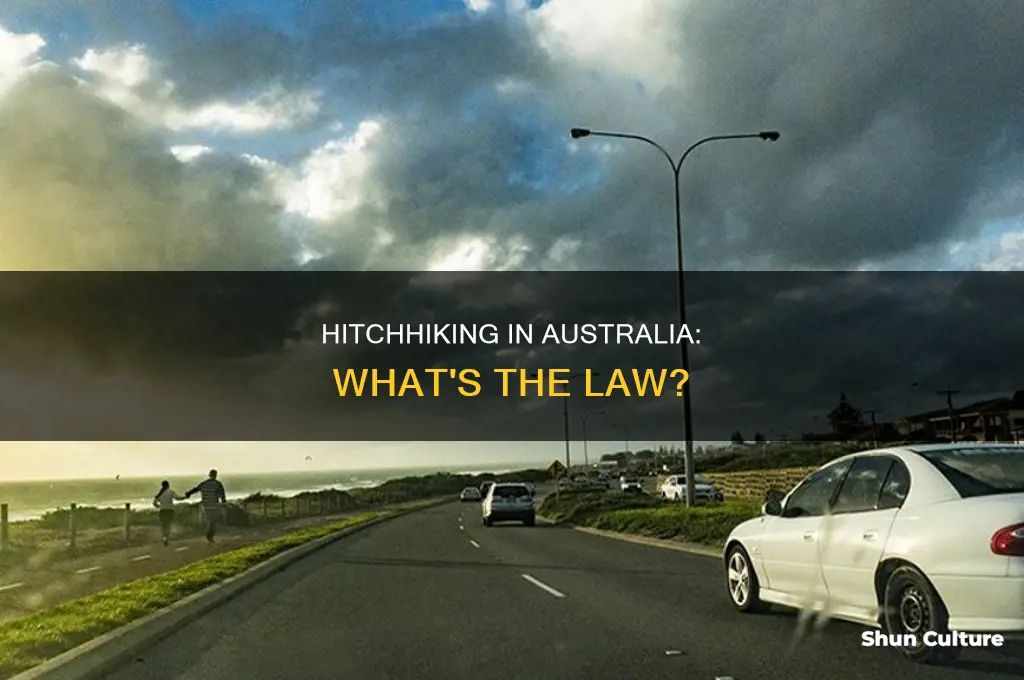 is it illegal to pick up hitchhikers in australia