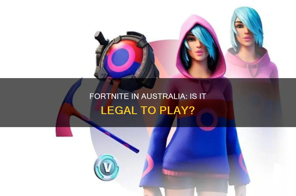 is it illegal to play fornitr in australia