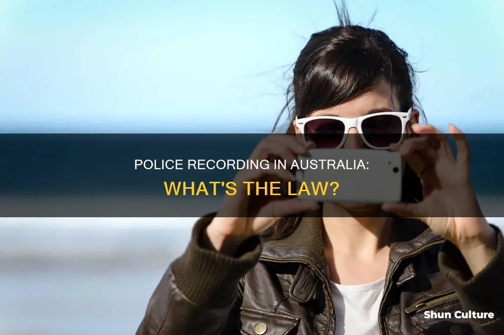 is it illegal to record police in australia