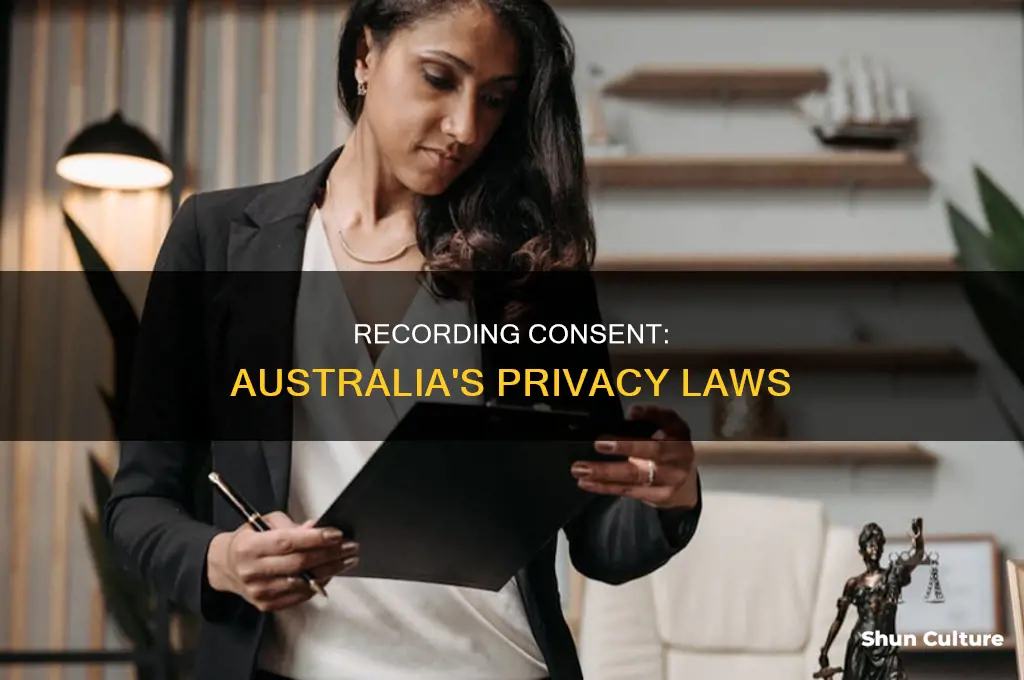 is it illegal to record someone without consent in australia