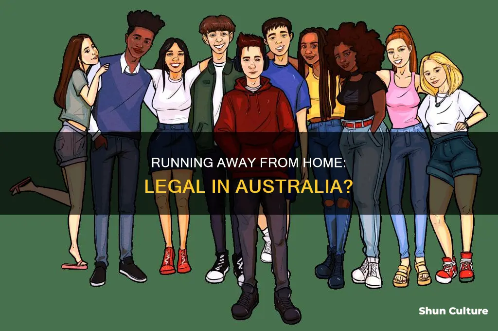 is it illegal to run away from home in australia