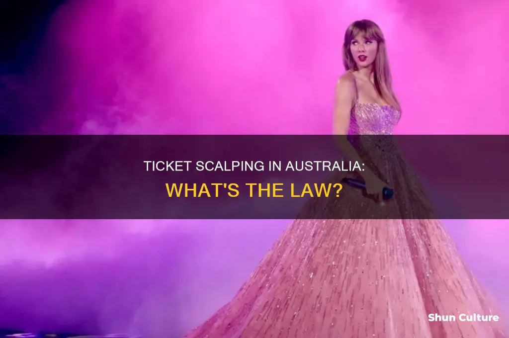 is it illegal to scalp tickets in australia