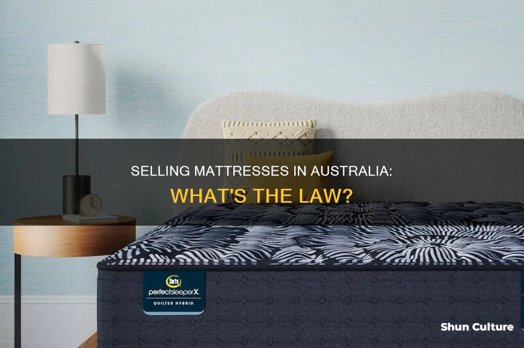 is it illegal to sell a mattress in australia