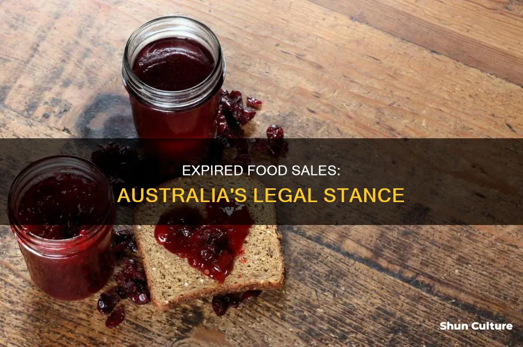 is it illegal to sell expired food in australia