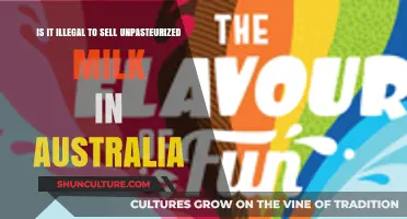 Unpasteurized Milk Sales: Australia's Legal Stance
