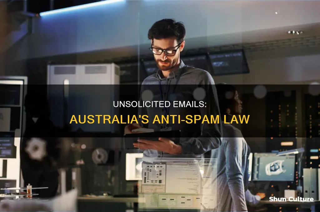 is it illegal to send unsolicited emails in australia