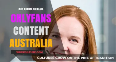 OnlyFans Content Sharing: Australia's Legal Stance