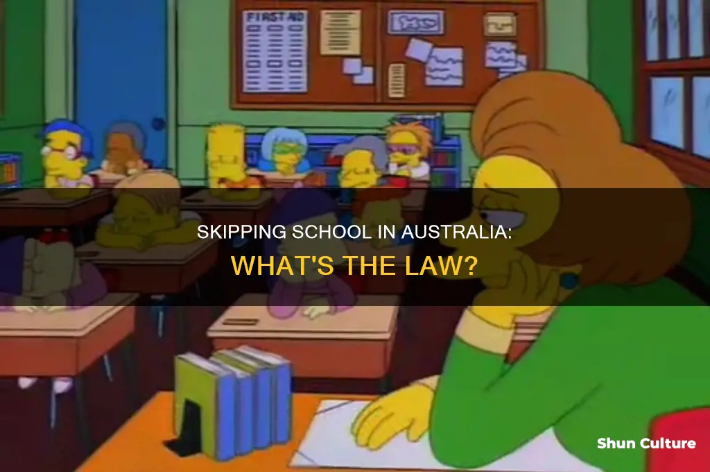 is it illegal to skip school in australia