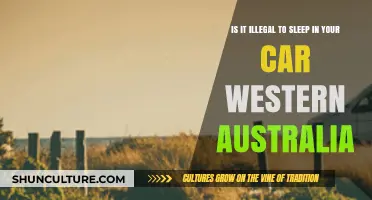 Sleeping in Your Car: Legal in Western Australia?