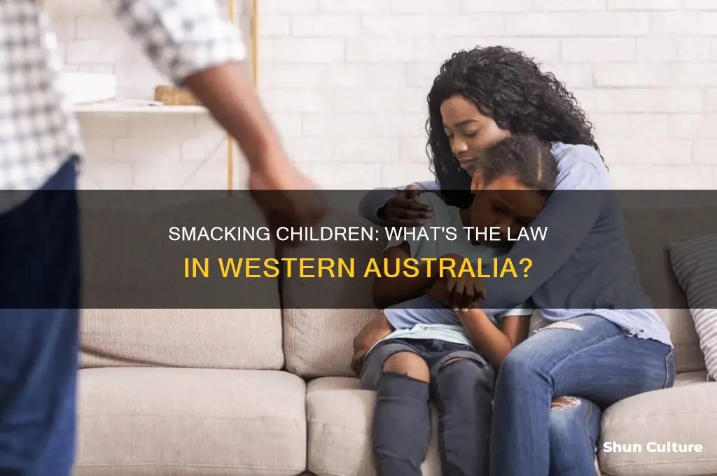 is it illegal to smack your child in western australia