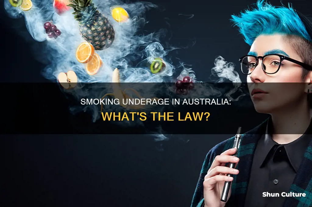 is it illegal to smoke at 16 in australia