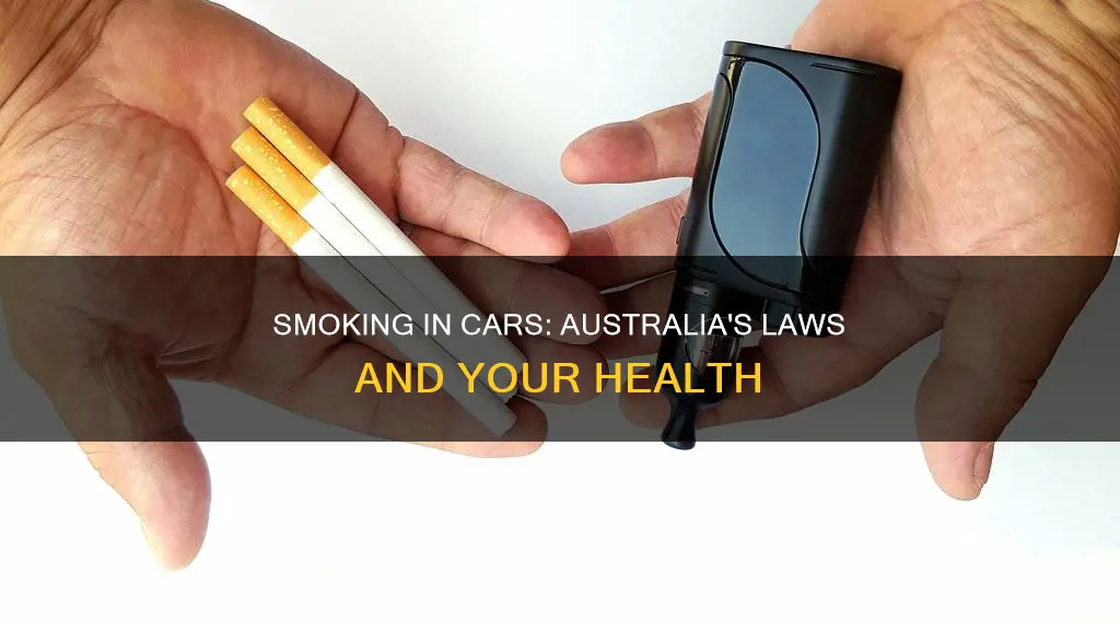 is it illegal to smoke in your car australia