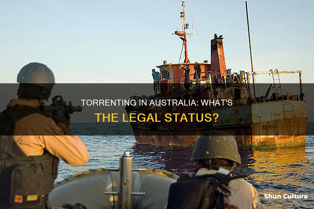 is it illegal to torrent in australia