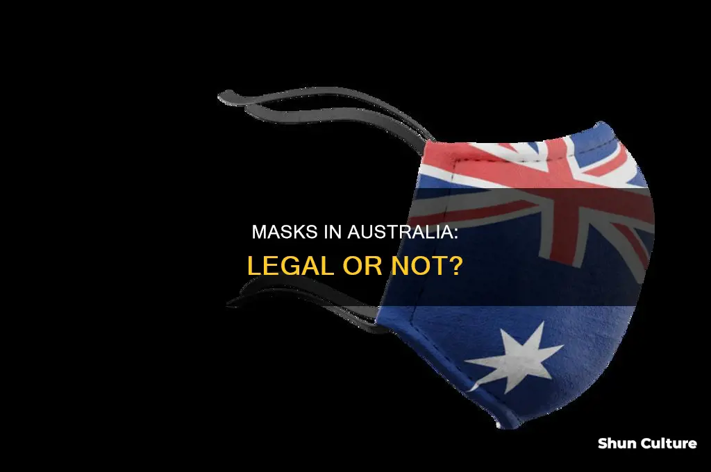 is it illegal to wear a mask in public australia