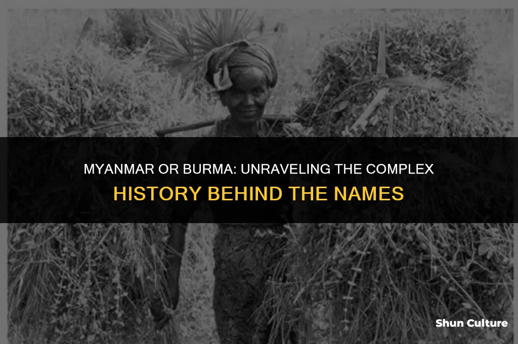 is it myanmar or burma