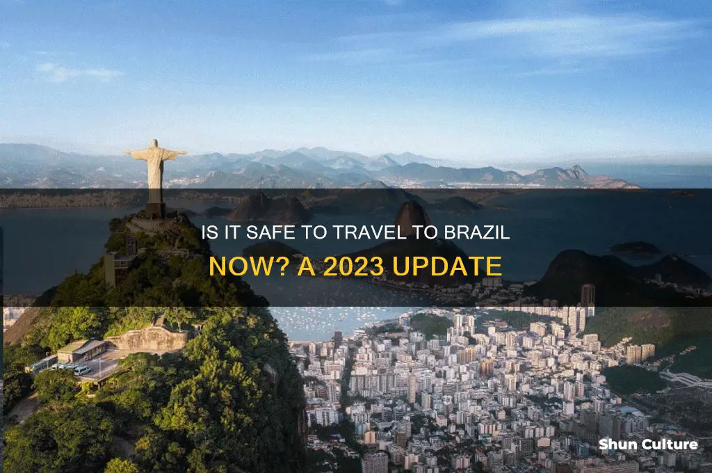 is it ok to travel to brazil now